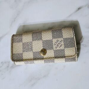 LV Damier Azur Canvas Keyholder
